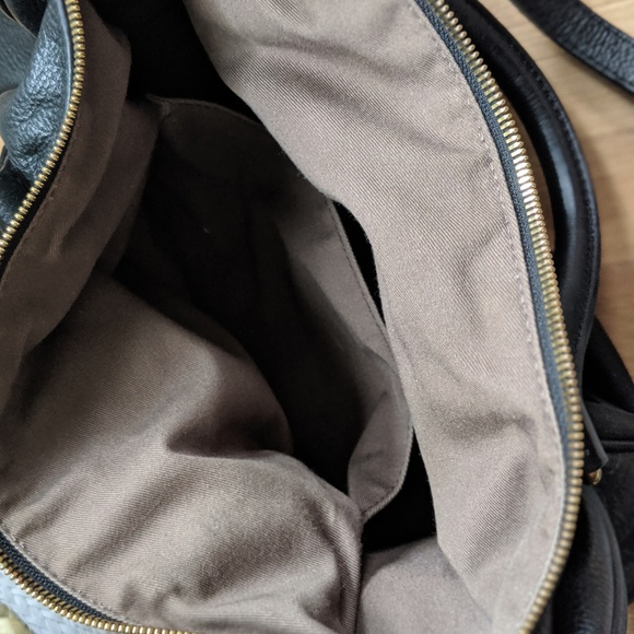 J.Crew Leather Dorset Satchel Purse - Picture 4 of 5